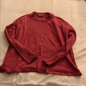 LG red/pink sweater